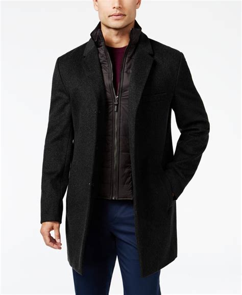 men's michael kors jacket|Michael Kors men's overcoat macy's.